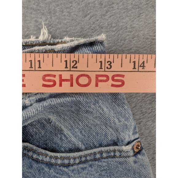 Vintage Levis 551 Jeans Womens SZ 4 Blue Relaxed Fit Tapered Leg Paper Tag Y2K - Picture 5 of 16